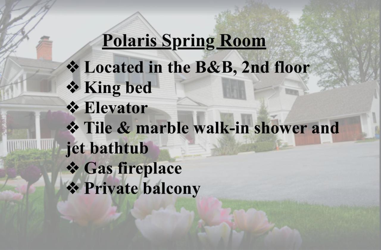 The Springwater Bed And Breakfast Saratoga Springs Exterior foto