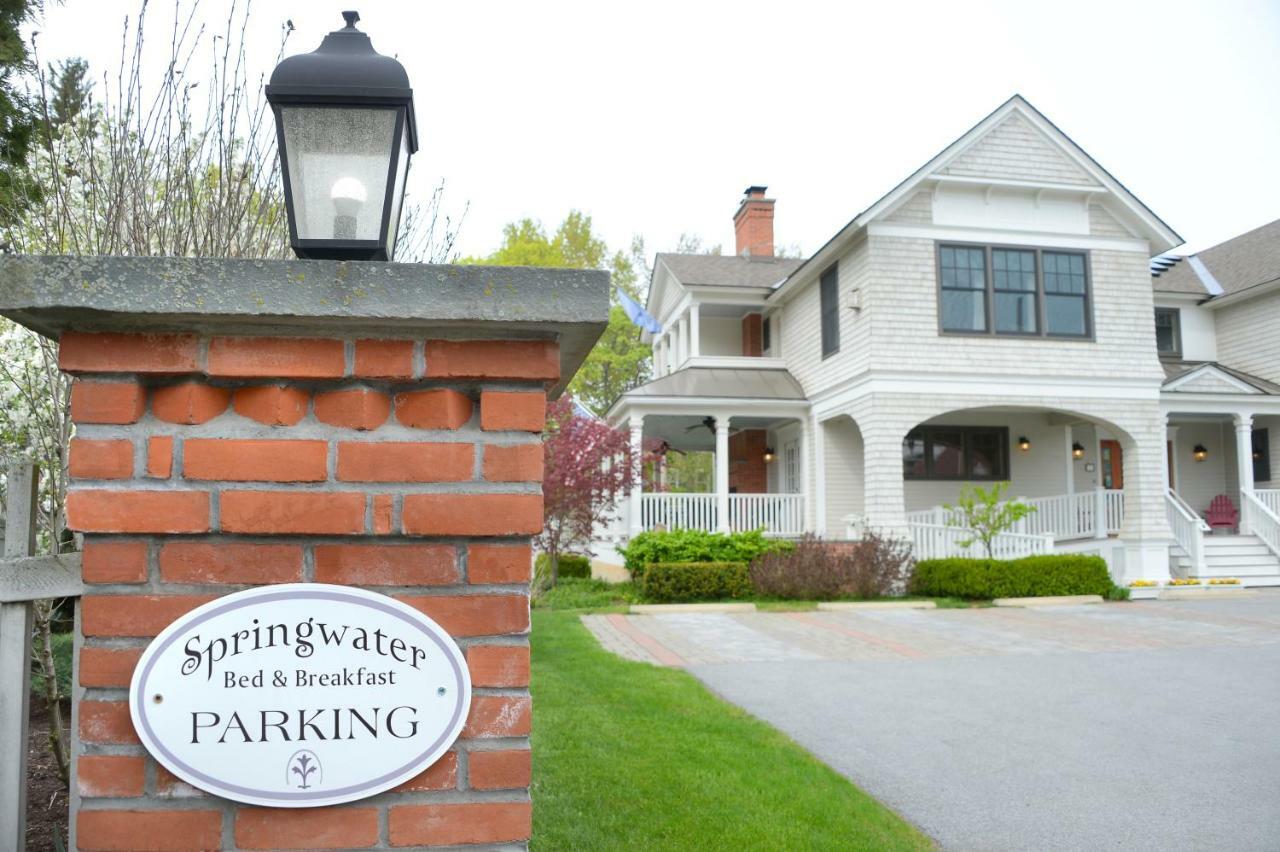 The Springwater Bed And Breakfast Saratoga Springs Exterior foto