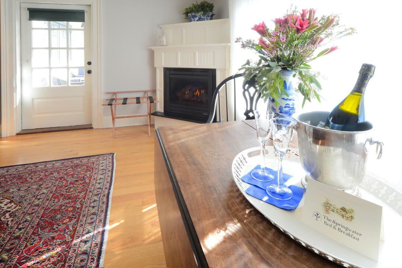 The Springwater Bed And Breakfast Saratoga Springs Exterior foto