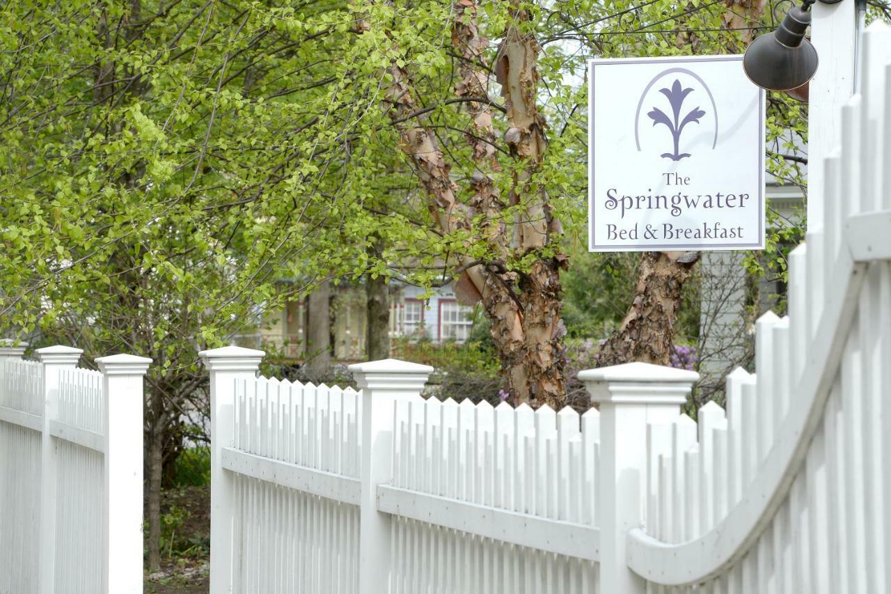 The Springwater Bed And Breakfast Saratoga Springs Exterior foto