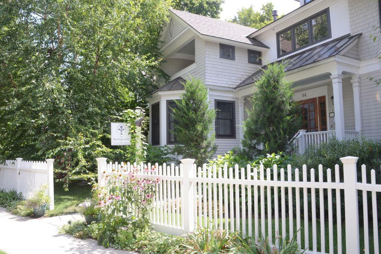 The Springwater Bed And Breakfast Saratoga Springs Exterior foto