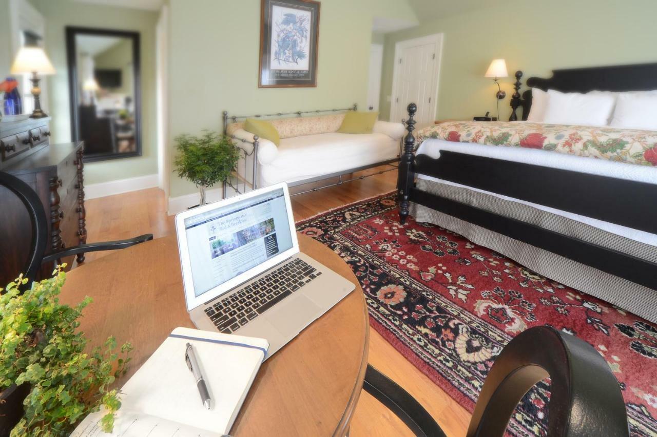 The Springwater Bed And Breakfast Saratoga Springs Exterior foto