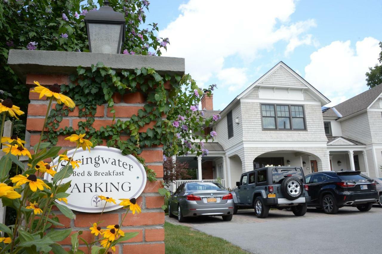 The Springwater Bed And Breakfast Saratoga Springs Exterior foto