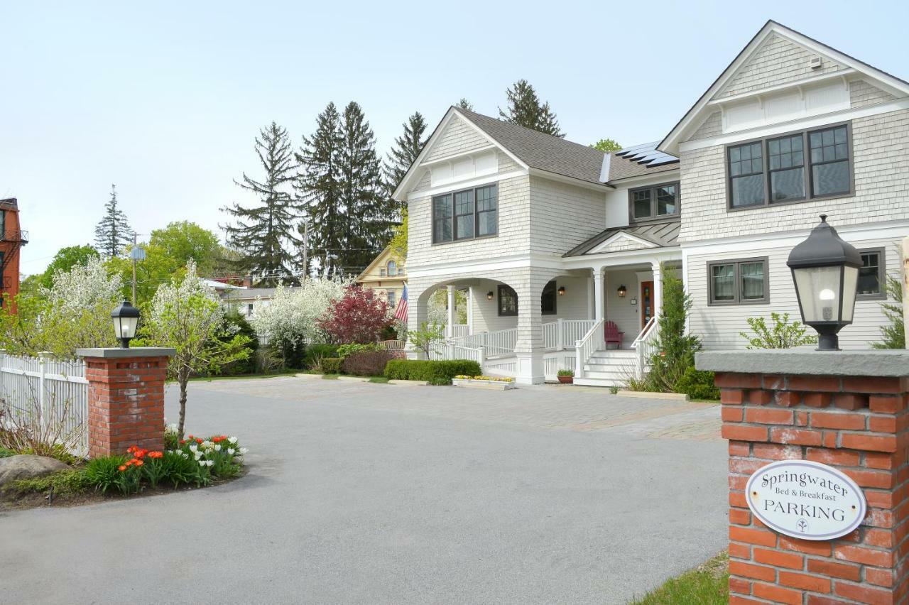 The Springwater Bed And Breakfast Saratoga Springs Exterior foto